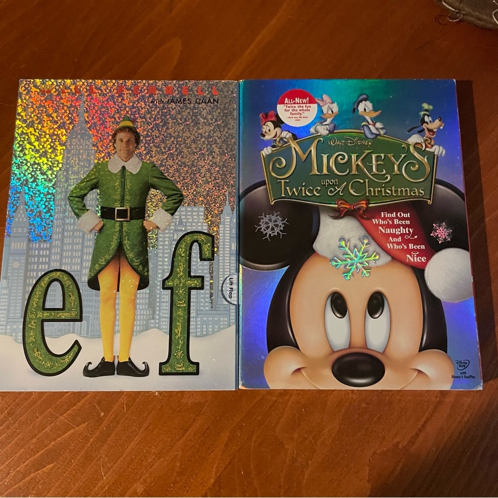 Mickey's Twice Upon a Christmas Walt Disney Mickey Mouse & Elf Will Ferrell